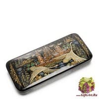 ШК-45/24 Шкатулка Холуй &quot;Кижи&quot; исп. Орлова