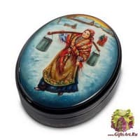 ШК-35/13 Шкатулка  &quot;По воду&quot; исп. Сельцов А.