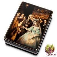 ШК-35/ 4 Шкатулка  &quot;Неравный брак&quot; Лукашин