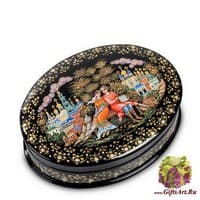 ШК-45/28 Шкатулка Холуй &quot;Свидание&quot; Орлова