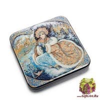 ШК-45/31  Шкатулка Холуй &quot;Снегурочка&quot; Орлова