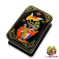 ШК-85/15 Шкатулка Палех &quot;Жар-птица&quot; Серов