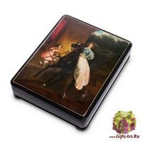 ШК-65/17 Шкатулка  &quot;Всадница&quot;