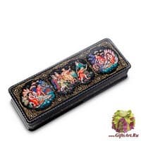 ШК-45/27 Шкатулка Холуй &quot;Сказка о рыбаке и рыбке&quot; исп. Орлова