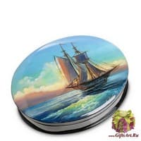 ШК-10/34 Шкатулка  &quot;Море&quot; Котова - Вариант A