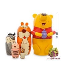 МР-14/ 5 Матрешка  5м &quot;Винипух&quot; 17см