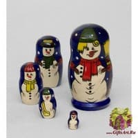 МР-20/42 Матрешка 5м &quot;Снеговик&quot; мал. СП