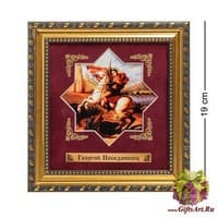ПК-560 Панно &quot;Георгий Победоносец&quot; мини 18x19