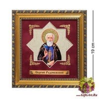ПК-571 Панно &quot;Сергий Радонежский&quot; мини 18x19