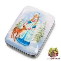 ШК-10/40 Шкатулка  &quot;Снегурочка&quot; Котова А.