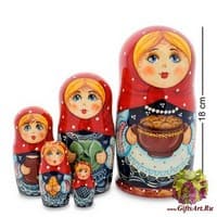 МР-24/18 Матрешка 5м &quot;Анастасия с котелком&quot;