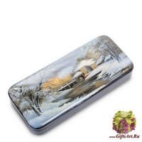 ШК-10/41 Шкатулка  &quot;Дом у реки&quot; исп. Котова А.