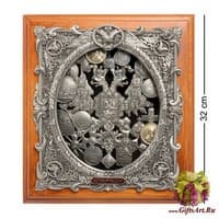 ПК-194 Ключница &quot;Старые монеты&quot; 29х32