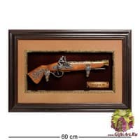 ПК-600 Панно &quot;Пистолет 18 век&quot; 60х40