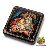 ШК-45/18 Шкатулка Холуй &quot;Руслан и голова&quot; Орлова