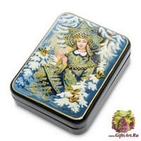 ШК-55/72 Шкатулка &quot;Снегурочка&quot; авт. Маркова Т.