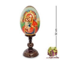 ИКО-42 Яйцо-икона &quot;Жировицкая пресвятая богородица&quot; Овечкина