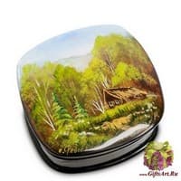 ШК-10/52 Шкатулка  &quot;Лето&quot; исп. Гусак Н. - Вариант A