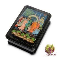 ШК-16/ 3 Шкатулка Палех &quot;Венчание&quot;