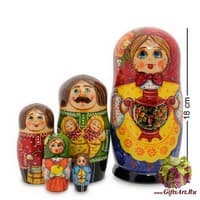 МР-24/35 Матрешка 5м &quot;Анастасия с самоваром&quot; - Вариант A