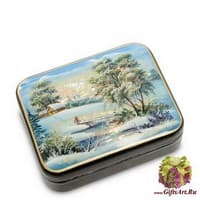 ШК-55/84 Шкатулка &quot;Зима&quot; исп. Белова