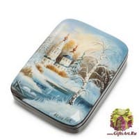 ШК-10/56 Шкатулка  &quot;Часовенка&quot; исп. Котова