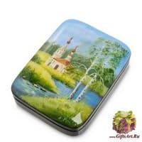 ШК-10/57 Шкатулка  &quot;Часовенка&quot; исп. Котова