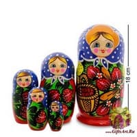 МР-27/29 Матрешка 5м &quot;Настенька с корзинкой&quot; - Вариант A