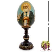 ИКО-48 Яйцо-икона &quot;Серафим Саровский&quot; Рябов С.