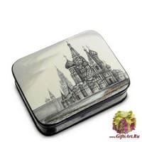 ШК-40/23 Шкатулка  &quot;Москва&quot; исп. Бударгин