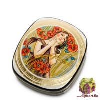 ШК-40/49 Шкатулка  &quot;Август&quot; исп. Силантьева