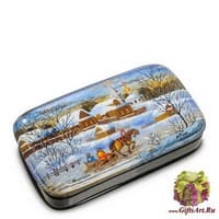 ШК-80/10 Шкатулка  &quot;На закате&quot; исп. Николаев