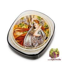 ШК-40/52 Шкатулка  &quot;Июнь&quot; исп. Силантьева