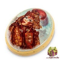 ШК-65/ 8 Шкатулка  &quot;Жизнь-игра&quot; исп. Данченко