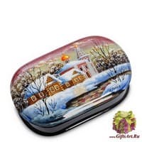 ШК-80/23 Шкатулка  &quot;Монастырь&quot; исп. Гусев