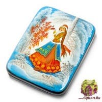 ШК-10/24 Шкатулка  &quot;Снегурочка&quot; Котова