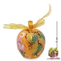 МР-23/28 Шкатулка &quot;Яблоко&quot; 6см