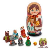 МР-21/21 Матрешка-Сказка 8м &quot;Колобок&quot;
