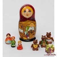 МР-21/19 Матрешка-Сказка 7м &quot;Три медведя&quot;