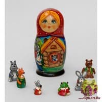 МР-21/18 Матрешка-Сказка 7м &quot;Теремок&quot;