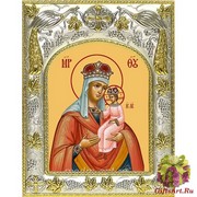 Икона освященная &quot;Ильинская икона Божией Матери&quot;, 14x18 см