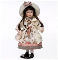 Коллекционная фарфоровая кукла Моника Ручная работа Высота 42 см. Германия RF-COLLECTION