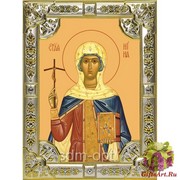 Икона освященная &quot;Нина просветительница Грузии, равноапостольная&quot;, 18x24 см, со стразами