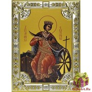 Икона освященная &quot;Екатерина великомученица&quot;, 18x24 см, со стразами