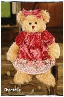 Медведица Шантель Chantelle 35 см Коллекция Peakhurst Settler Bears Австралия