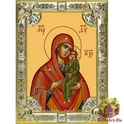 Икона освященная &quot;Домницкая икона Божией Матери&quot;, 18x24 см, со стразами