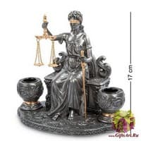 WS- 14 Статуэтка-подсвечник &quot;Фемида&quot;