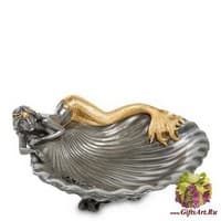 WS- 43 Ваза &quot;Ракушка с Русалкой&quot;