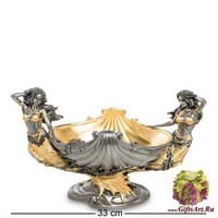 WS- 45 Ваза &quot;Ракушка с Русалками&quot;