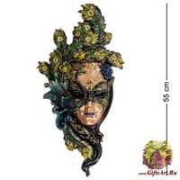 WS-311 Венецианская маска &quot;Павлин&quot; бол.